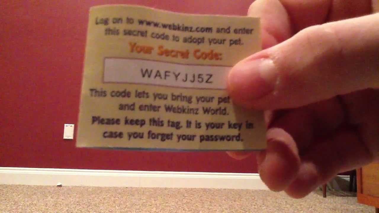 Webkinz codes for the code shop